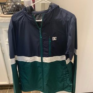 Men’s Tricolor DC windbreaker, L